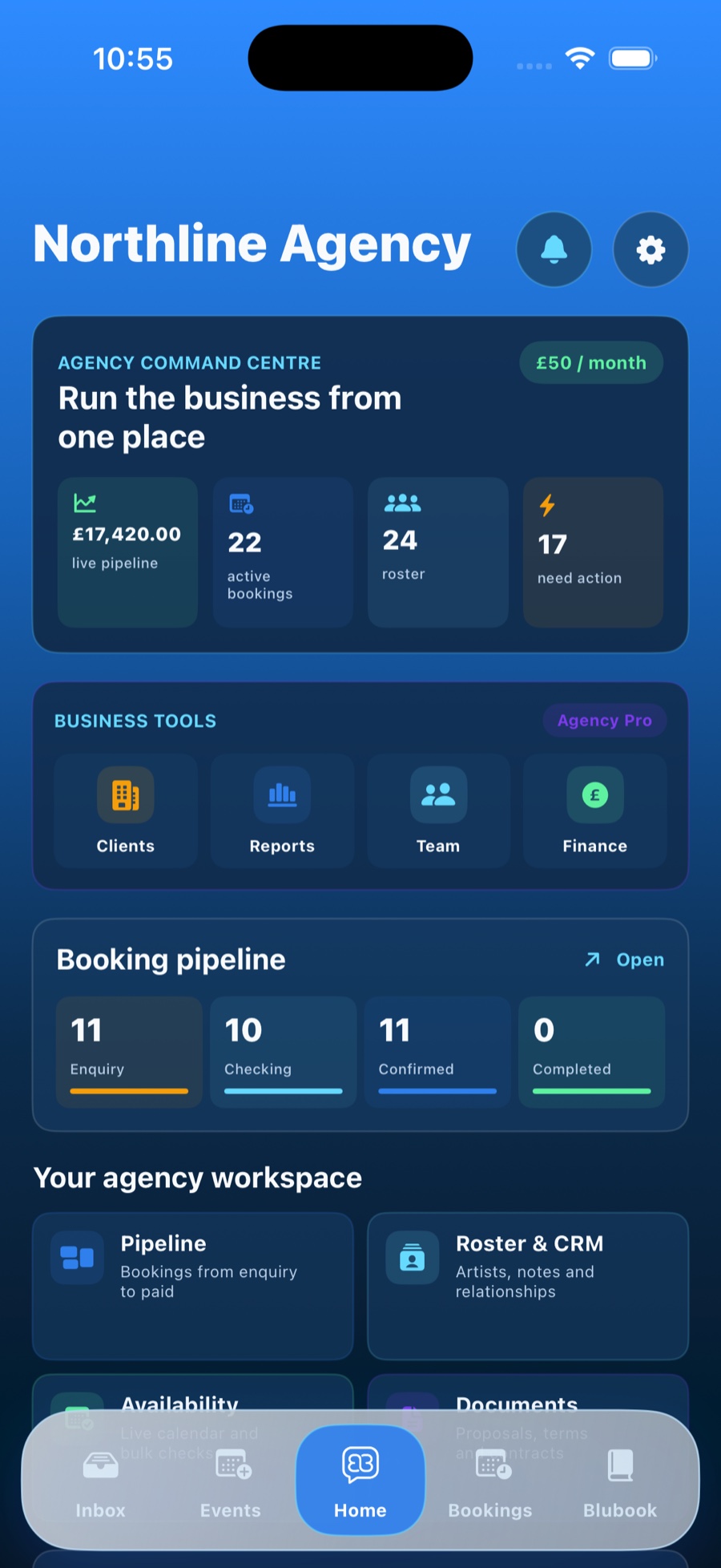 Agency Home · Current beta overview
